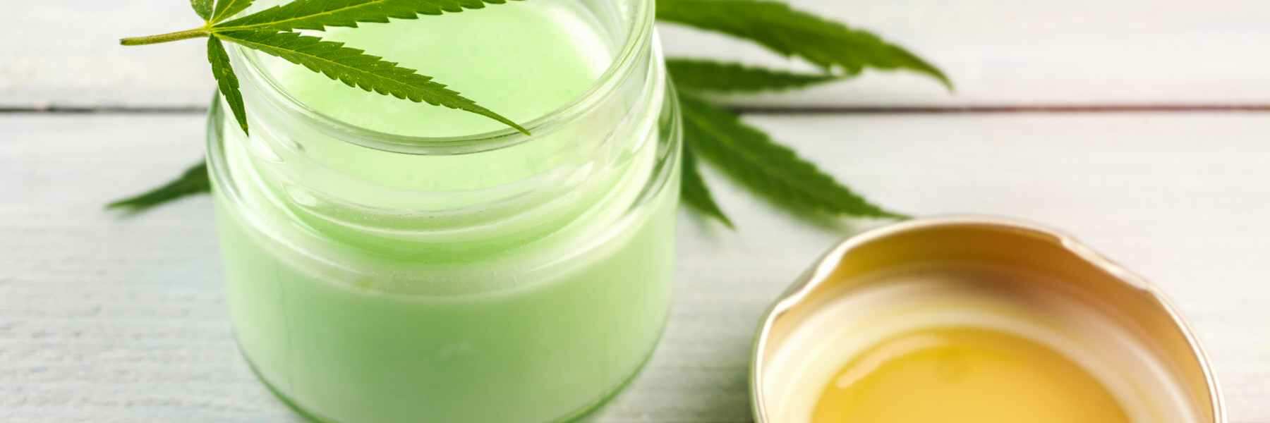 Topische Anwendung: Cannabis-Cremes und -Salben