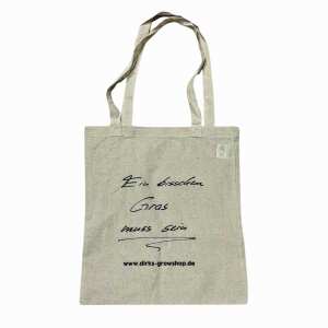 Jutebeutel von Dirks Growshop | Ein bisschen Gras muss...