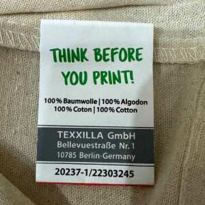 Jutebeutel von Dirks Growshop | Ein bisschen Gras muss...