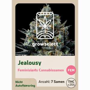 Jealousy | Feminisierte Cannabissamen von GrowSelect | 7...