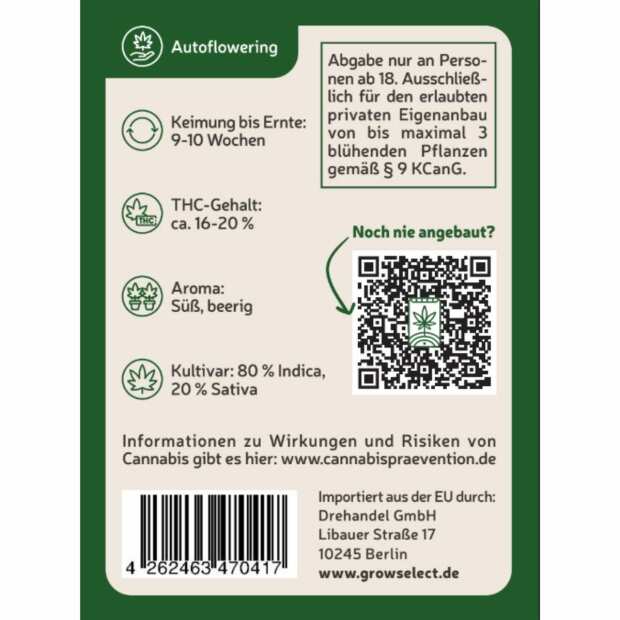 GrowSelect | Blueberry Auto