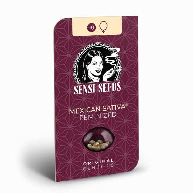 Mexican Sativa | Feminisierte Cannabissamen von Sensi Seeds | 3 Hanfsamen