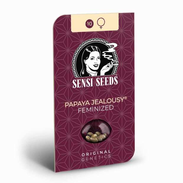 Papaya Jealousy | Feminisierte Cannabissamen von Sensi Seeds | 3 Hanfsamen