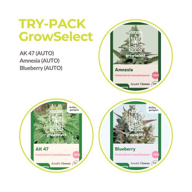 GrowSelect Try Pack Auto | 3x1 Samen